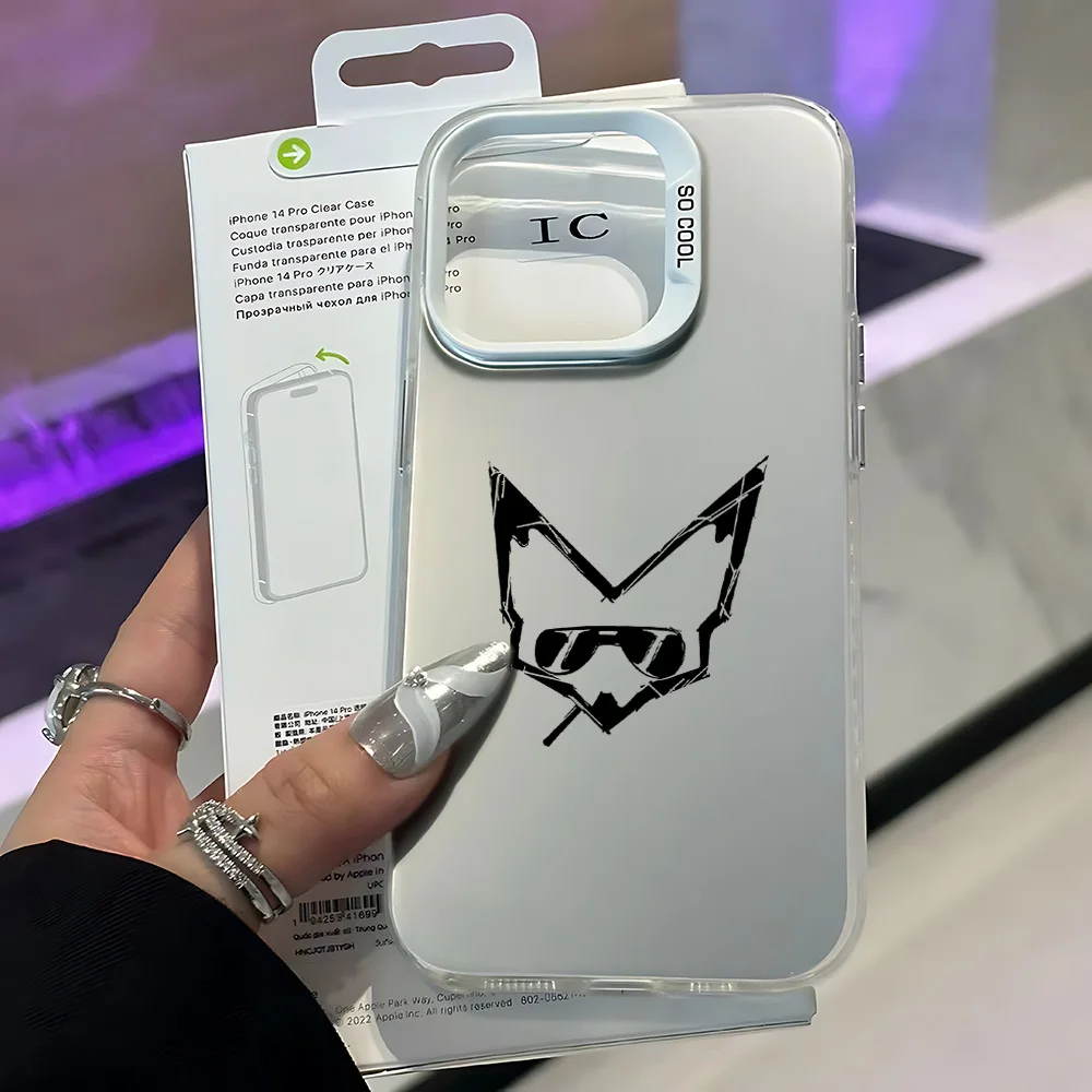 Anti-Fall Matte Rapper-Themed Phone Case