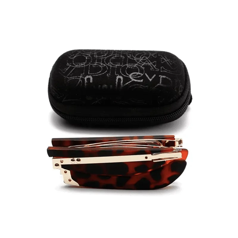 Foldable Reading Glasses 360 Degree Rotating Anti Blue Hd Reading Glasses Portable Lightweight For Middle-aged Elderly People