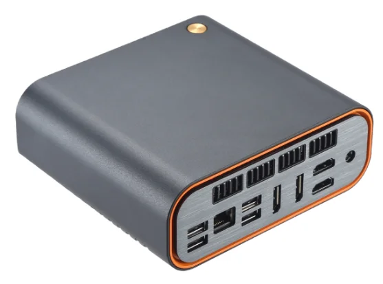 NUC 미니 PC 코어 I3 I5 1215U 12450H DDR5 8개의 USB 포트, 2개의 DP 포트, 2개의 HD 포트 지원 사무실 또는 비즈니스용 미니 데스크탑 PC