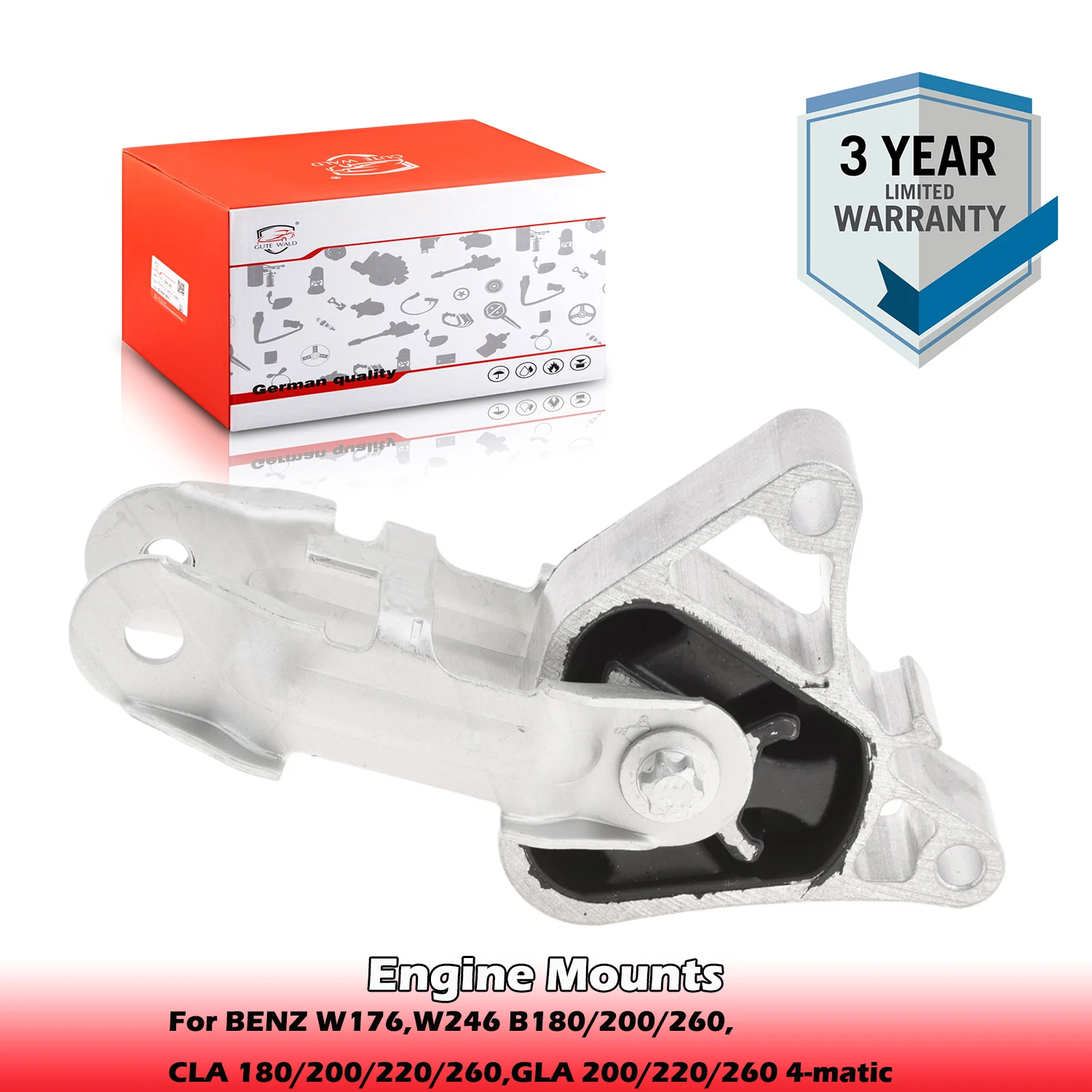 MEYLE 014 024 0138(純正型番:M246 240 08 09)OEMエンジンアッパーマウント のパーツレビュー | CLAクラス  シューティングブレーク(HinaSara) | みんカラ エンジントランスミッションモーターマウント 車のエンジンサポート メルセデスW246 X156  A176 W176 GLA 180 エンジンマウント エンジンマウント トランスミッション リア トルク ストラット マウント ために GLA156 X156 A176