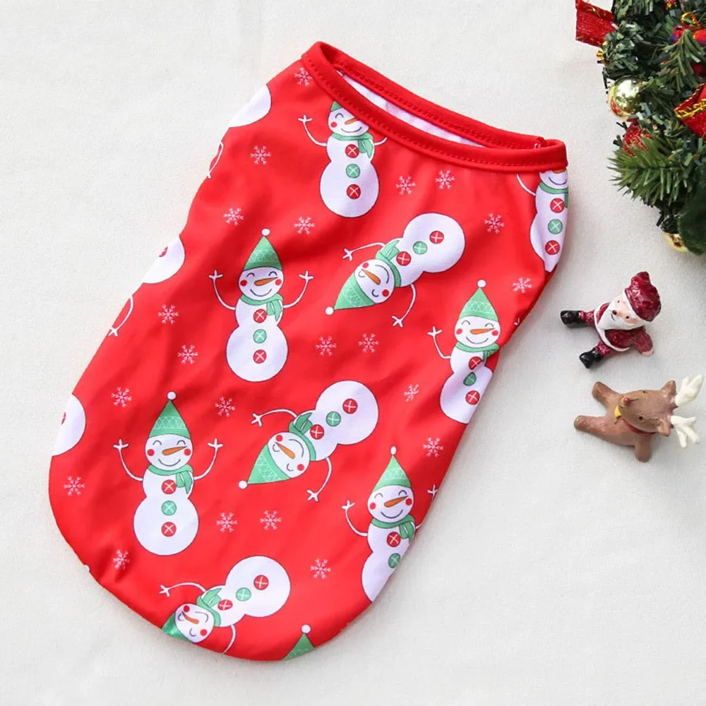 Kisangel Vakantie Huisdier Geschenken Kerst Hond Pak Hond Kerst Pyjama Xmas Kleding Kerst Huisdier Kostuum Kerstfeest Vest Koude Bescherming Huisdier Kat Kleding Puppy