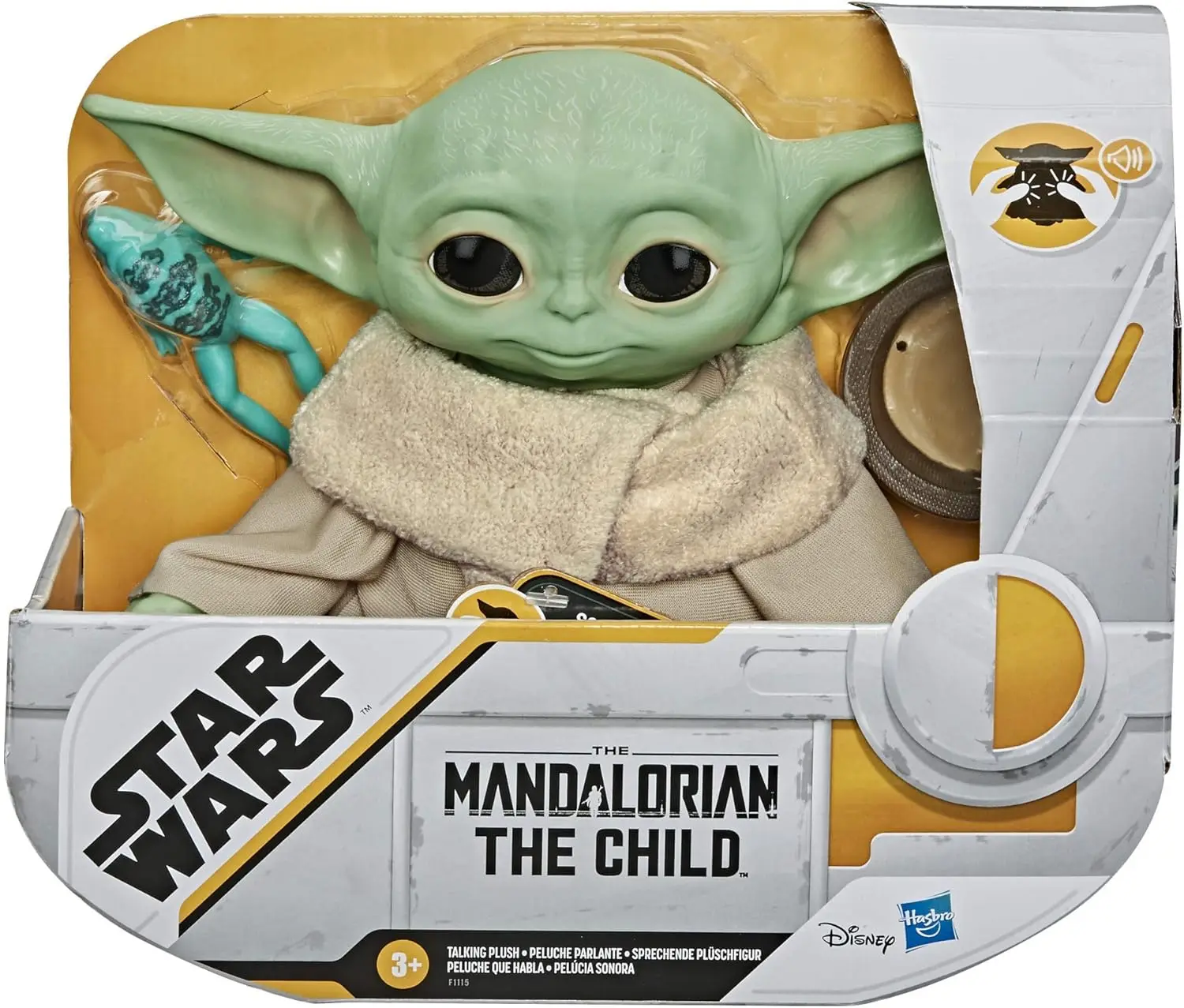 The Child Bebe Yoda 11 Pulgadas 17CM Hasbro STAR WARS The