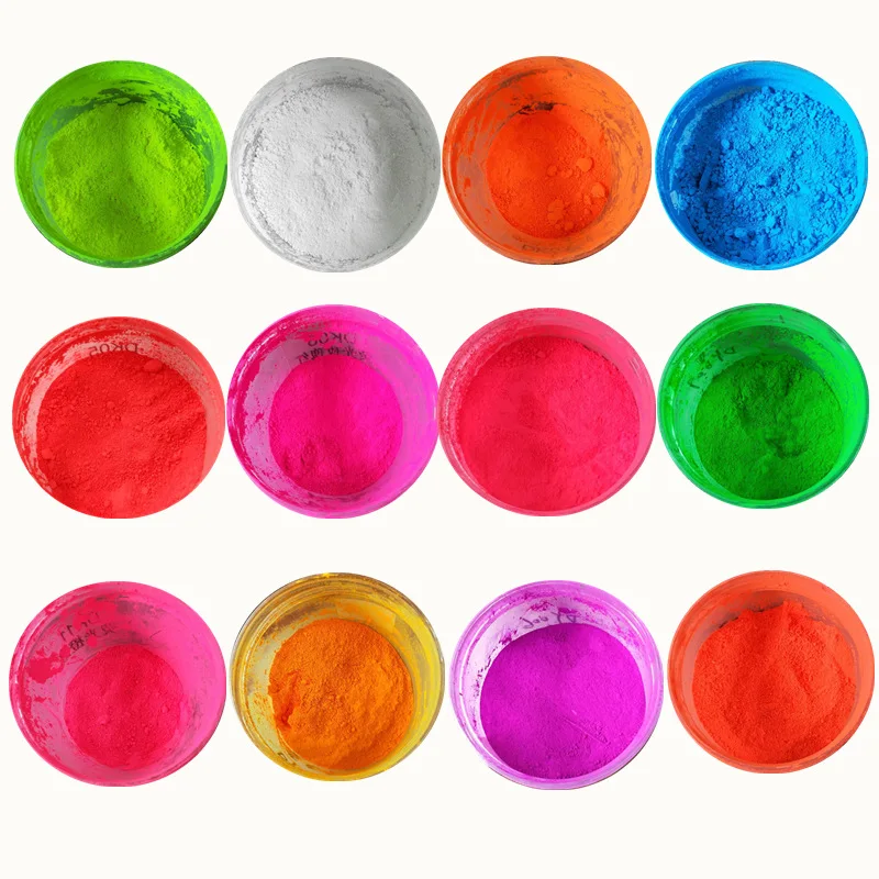 10g/Bag Neon Fluorescent Gradient Pigment Nail Glitter Matte Powder Dust Bright Nail Art Neon Powder Decoration nail powder nail pigment nail glitter nail decoration nail decorations fluorescent pigment