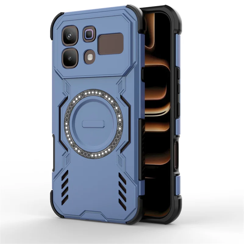 Lens Protection Heat Dissipation Case with Magnetic Wireless Charging Feature