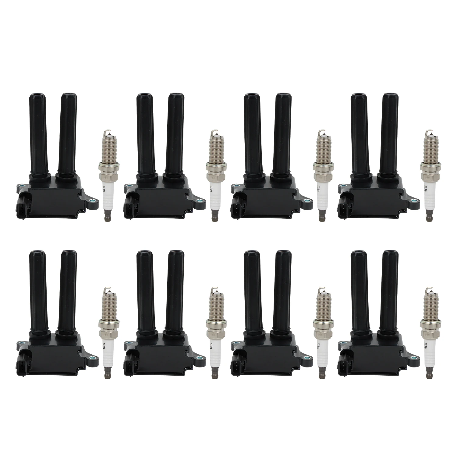 8 Stück Zündspulen + 8 Stück Iridium-Zündkerzen für Dodge Charger RAM 1500 5.7L V8 5C1569 E1004 52-1828 68060346 AA IC584 UF504 – Detail 10