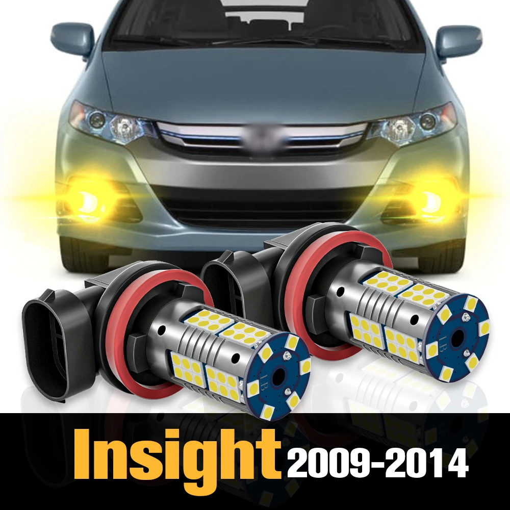 

2pcs Canbus LED Fog Light Lamp Accessories For Honda Insight 2009 2010 2011 2012 2013 2014