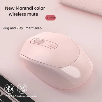 New M107 Wireless 2.4G Charging Silent Bluetooth Mouse Cute Female Office Wireless Mouse 1
