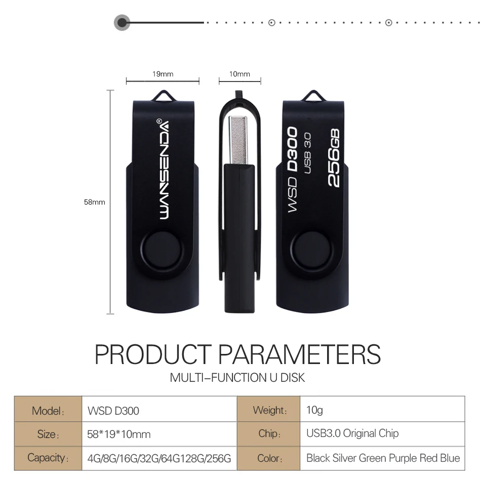 Рисунок 5 - USB-флеш-накопитель WANSENDA 3