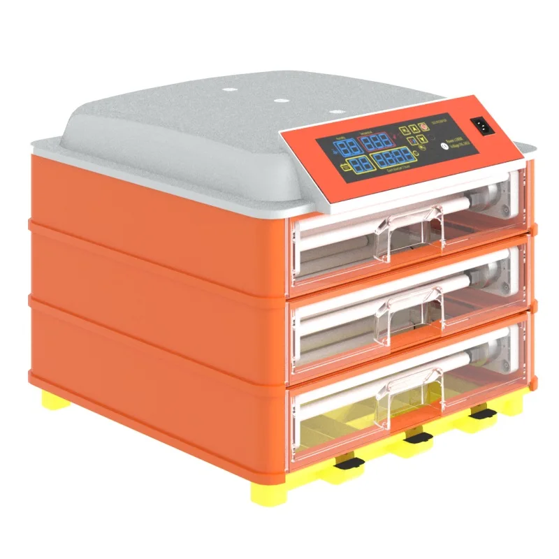 

HHD 138 Drawer Design Rolling Chicken Eggs Incubator Hatching Machine Automatic