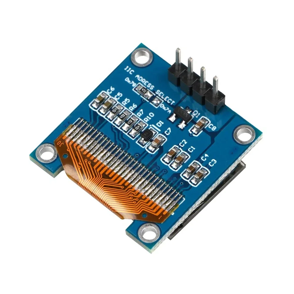 OLED Display Module 0.96 Inch I2C IIC SPI Serial 128X64 SSD1306 LCD 3.3-5V 4 Pin 1-10PCS for Arduino