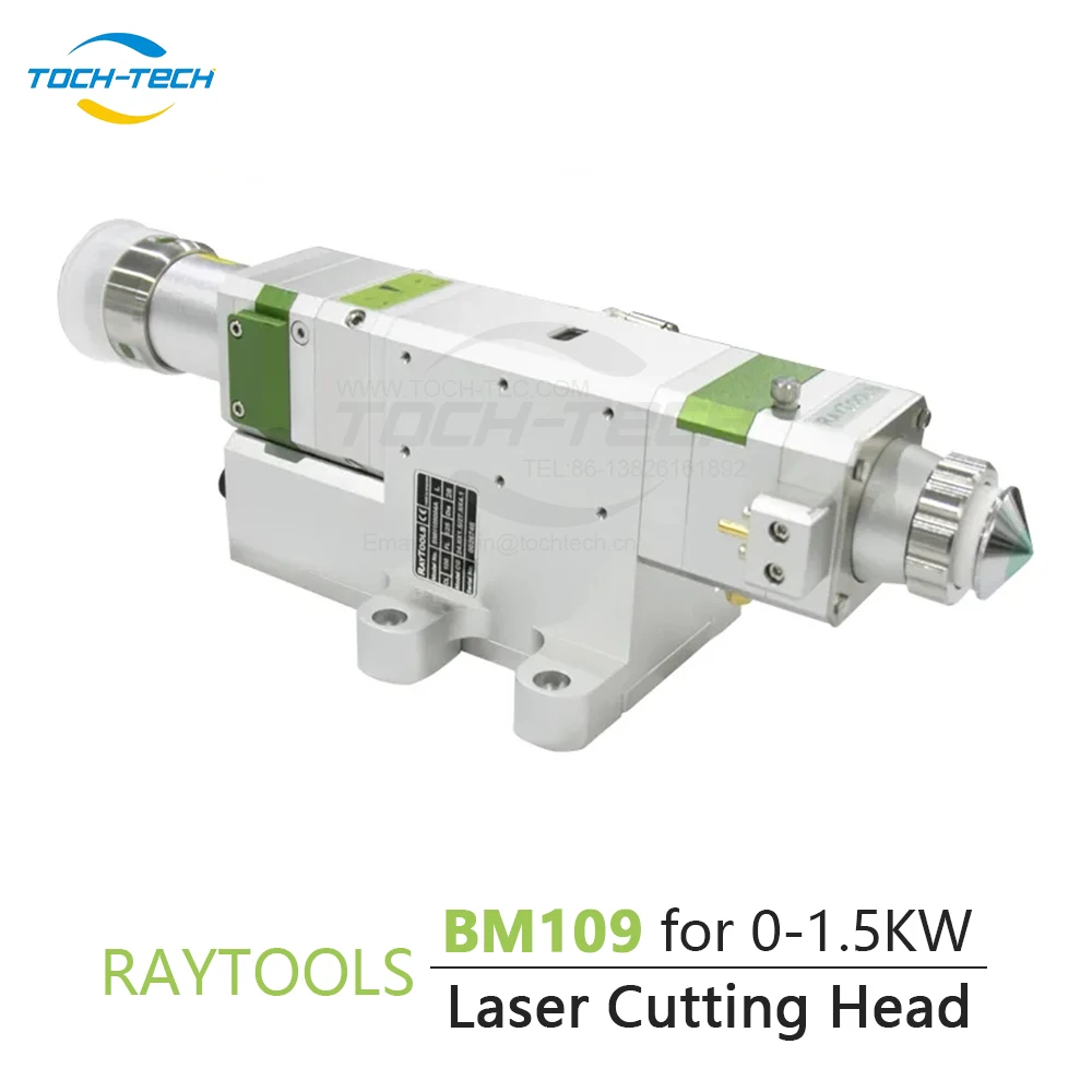 

Raytools BM109 for 0-1.5kw QBH Metal F125/150/200mm Focusing Lens Auto Focusing Low Power Fiber Laser Cutting Head