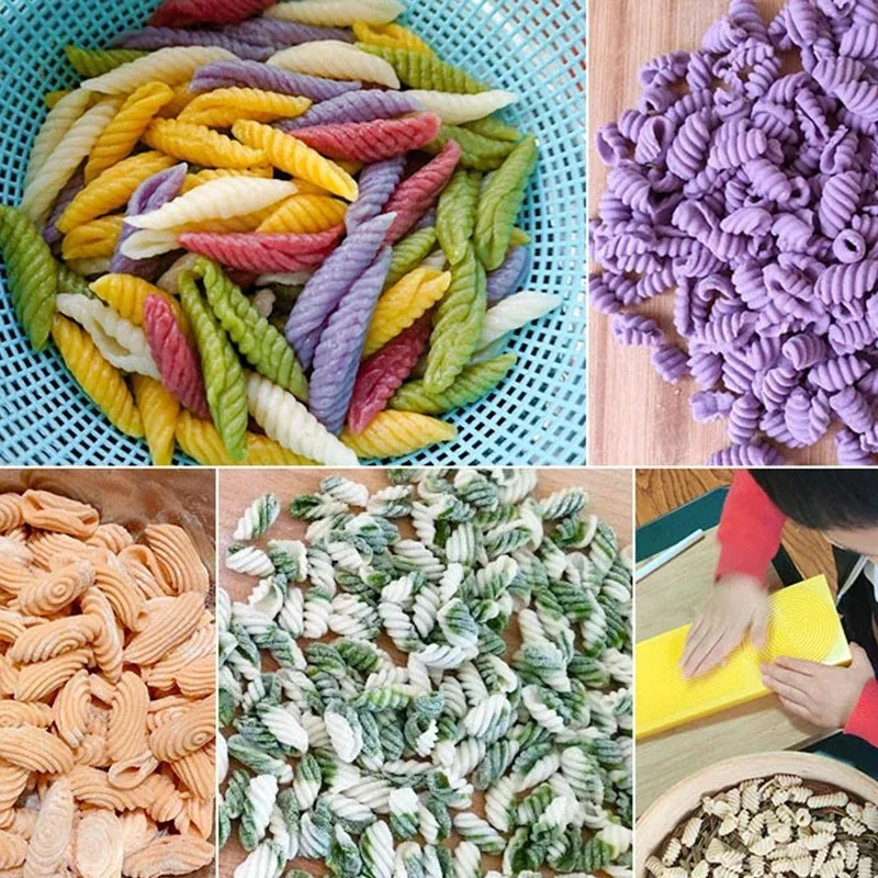 Multifunctional Pasta Tools DIY Spaghetti Macaroni Maker Pasta Noodle Machine Macaroni Making Mold for Kitchen Gadget