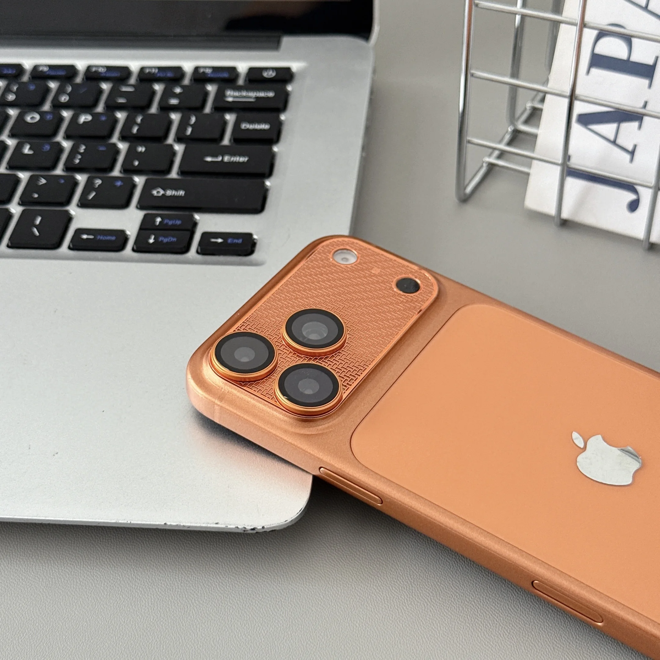 Premium Camera Lens Protector with Wing Net Design - Tempered Glass Luxury Stickers