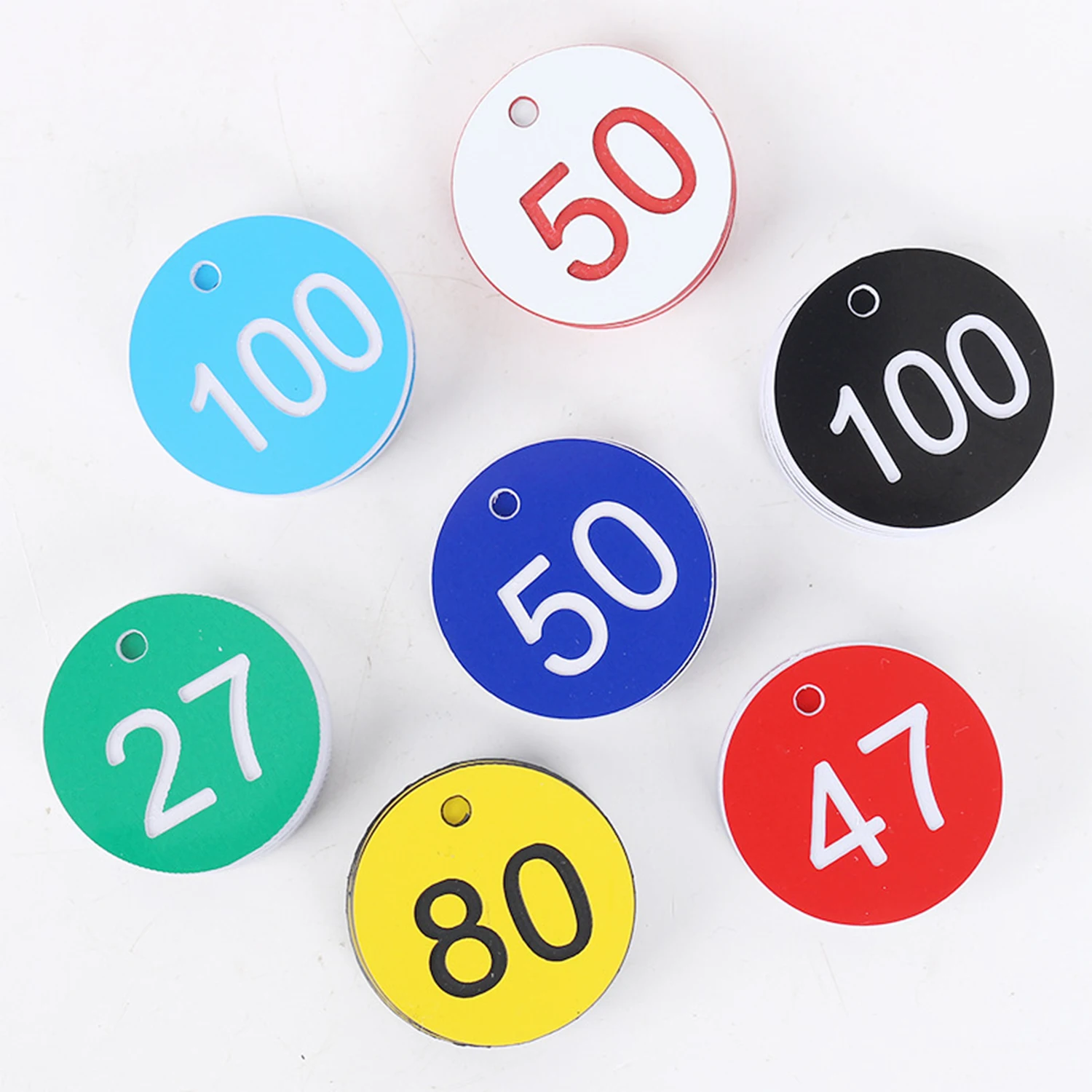 1-50 Numbered Beehive Labels Beehive Numbered Labels Holes Classification Marks Beekeeping Supplies Id Number Label Beekeeping Tools Beekeeping Accessories