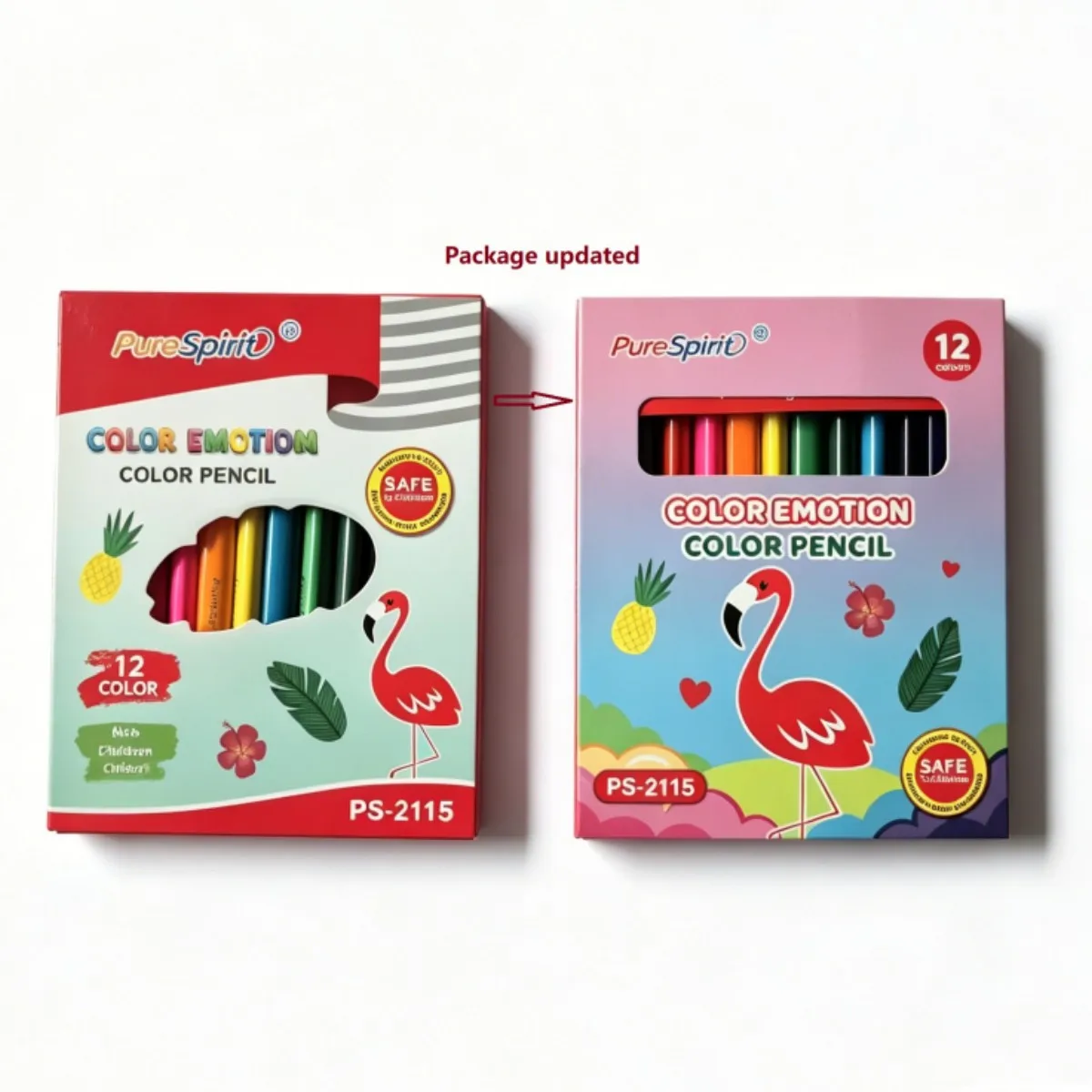 Vibrant 12-Color Mini Pencil Set - Pre-Sharpened for Creative Drawing and Coloring by Kids