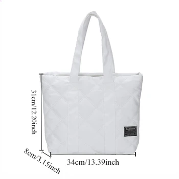 حقيبة يد نايلون خفيفة الوزن للسيدات ، حزمة كتف واحد ، كاجوال ، سعة كبيرة ، شارع عصري ، جديد 6