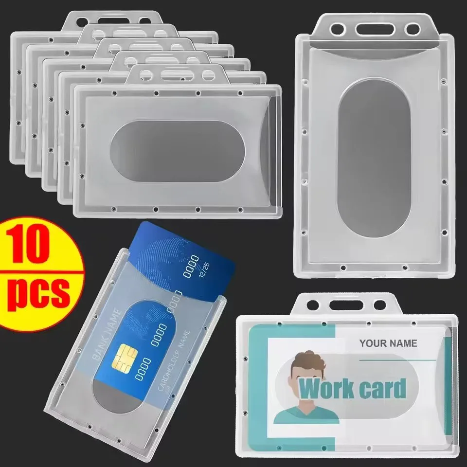 Transparent Card Sleeve Multi-use Protective Cover Bank Credit Card ...