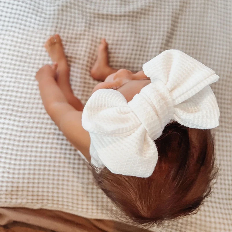 Luixenir Fasce per capelli da donna, in tessuto, con nodo a fiocco, 6 pezzi, accessori per capelli da donna