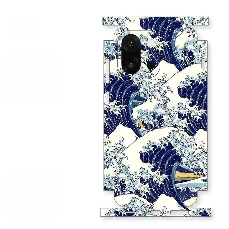 Stylish Full Decal Cover: Skin Wrap Sticker for Smartphone Back and Sides