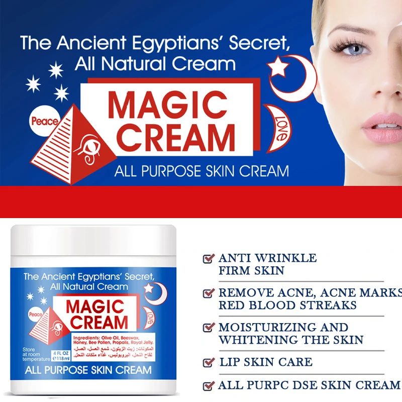 Egyptian Magic All Purpose Skin Cream, Natural, Honey, Royal Jelly, Hydrating, Healing