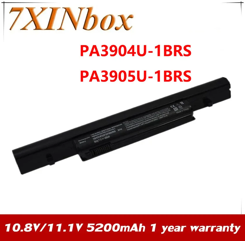 

Аккумулятор 7XINbox 10,8 В 5200 мА · ч PA3904U-1BRS PA3905U-1BRS для Toshiba PABAS245 PABAS246 Dynabook R751 R752 Satellite R850 R950