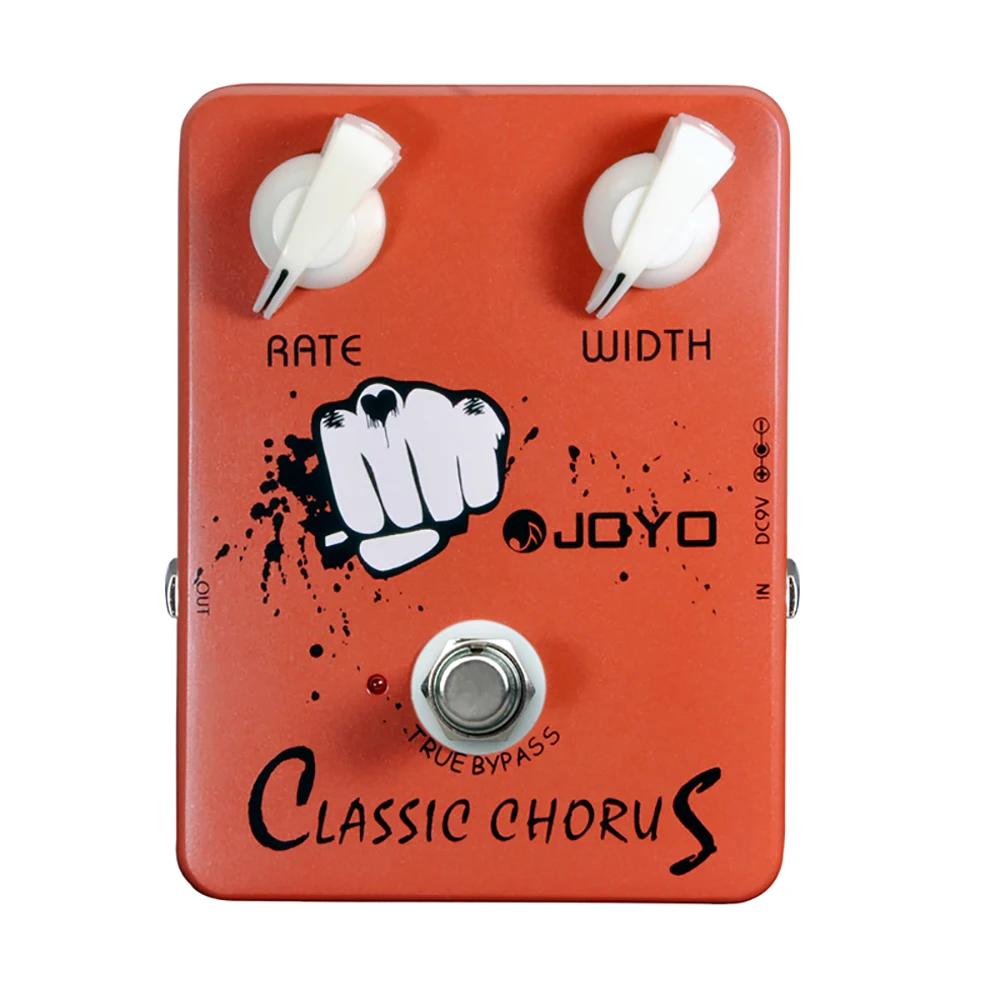 

JOYO JF-05 Guitar Classic Chorus Pedal Crisp & Transparent Chorus Full Bodied Sounds Electric Guitar Effect Pedal True Bypass