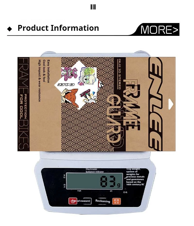 ENLEE Fahrrad DIY personalisierte Kleidung Aufkleber Mountain Road Bike Cartoon süße Malerei Helm Schutz Aufkleber wasserdicht – Detail 20