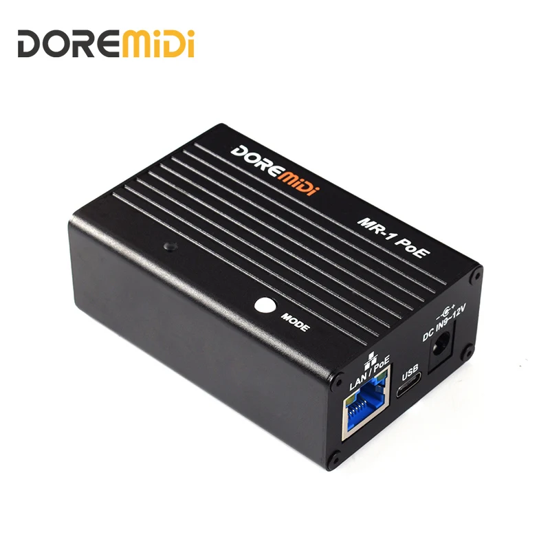 DOREMiDi RTP MIDI 네트워크 인터페이스 MR-1 PoE