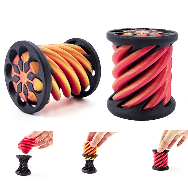juguete-fidget-de-cono-en-espiral-tornillo-de-h-lice-impreso-en-3d