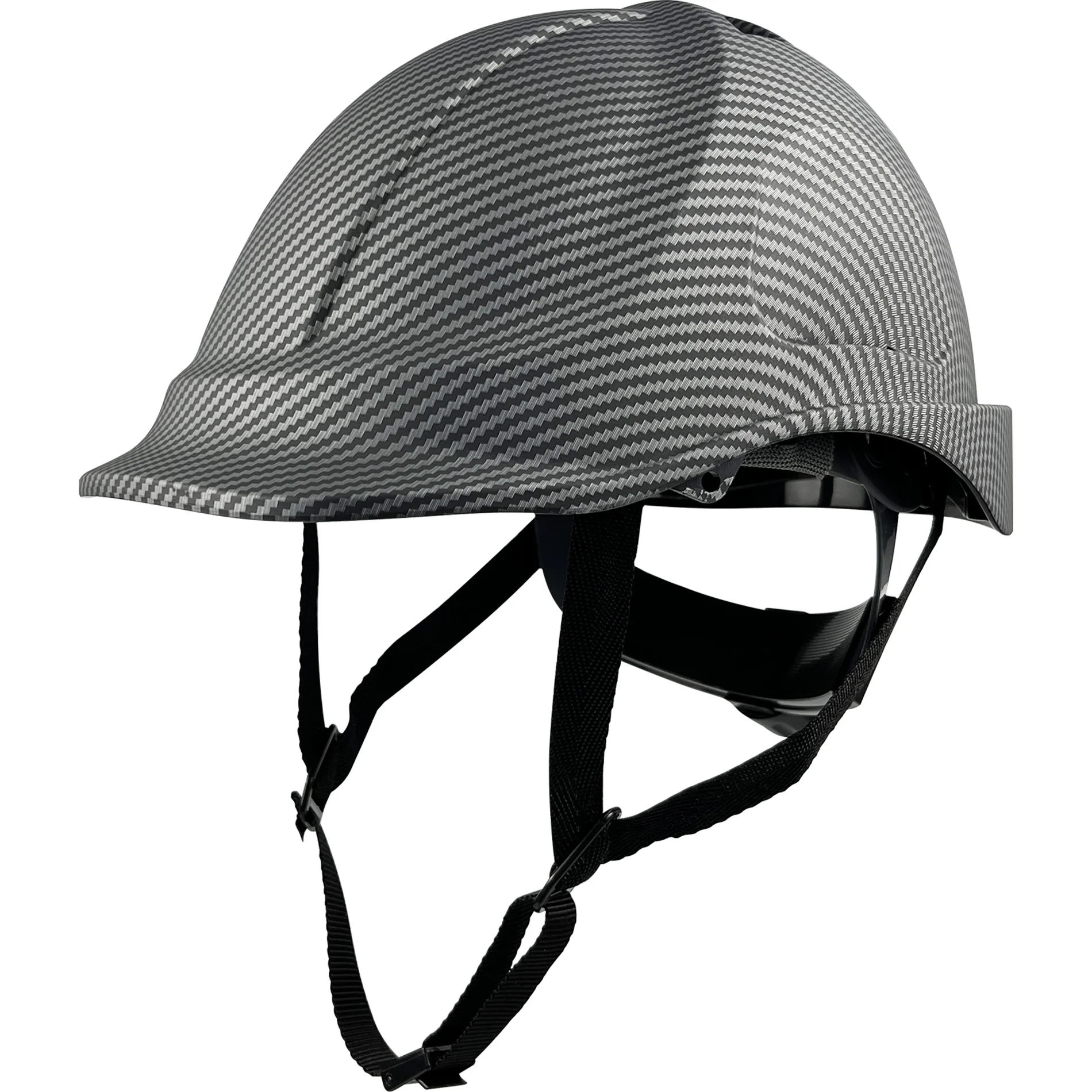 Carbon Fiber Color Work Safety Helmet With Vents ABS Industrial Head Protection Construction Hard Hat CE EN397 Standard safety helmet