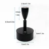 Black 2W Battery Portable LED Spot Lights for Jewelry Cabinet Lamp AAA Dry Battery Powered 3000K 6000K Table Desk on Spotlight 2