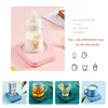 Smart Coffee Mug Cup Warmer for Office Home Best Gift Idea Auto Shut Off Electric Beverage Warmer Heating Pad for Milk Tea Cocoa 3