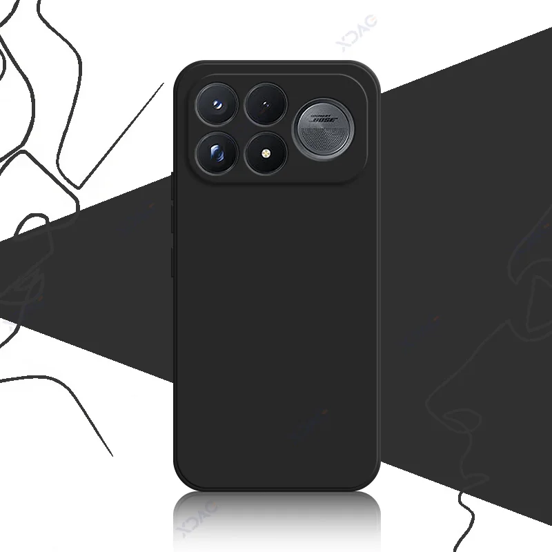 Enhanced Silicone Phone Case with Upgraded Camera Protection and Soft Anti-Scratch Microfiber Lining