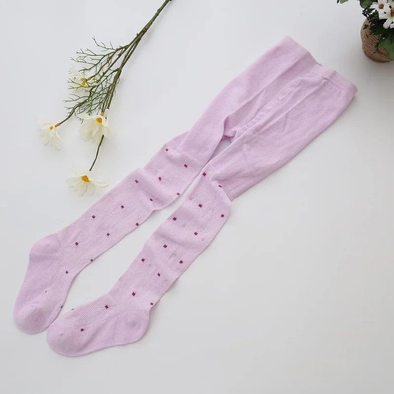 0-5Y Newborn Baby Tights For Girls Soft Casual Print Children's Pantyhose For Girls Summer Thin Mesh Long Tight kids pantyhose toddler tights
