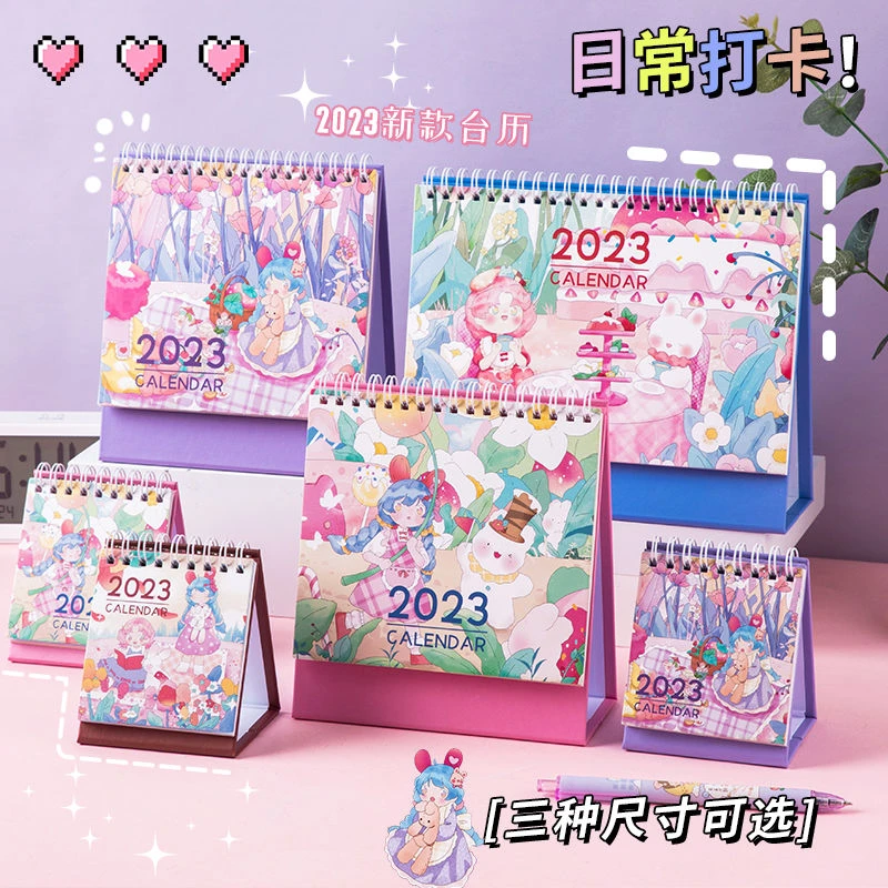 Desk Calendar 2023 The Latest Models of Cute Creative Simple Desktop