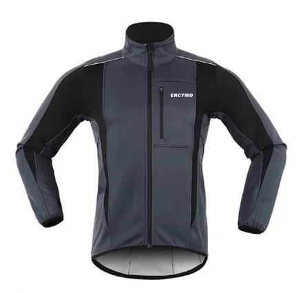 

ENCYMO New Winter Warm Up Thermal Cycling Jacket Bicycle MTB Road Bike Clothing Windproof Waterproof Long sleeve Jersey