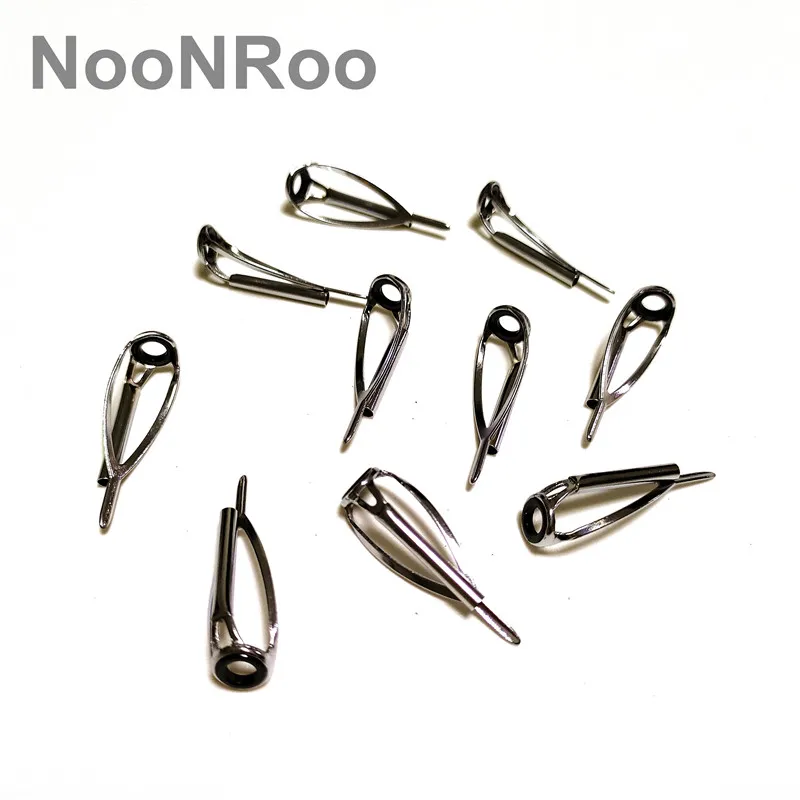 NooNRoo MN Tip Top 50 PCS 5 Größe in 1 Box Angelrute Reparatur Guides Stange Gebäude Zubehör 50 Teile/schachtel – Detail 12