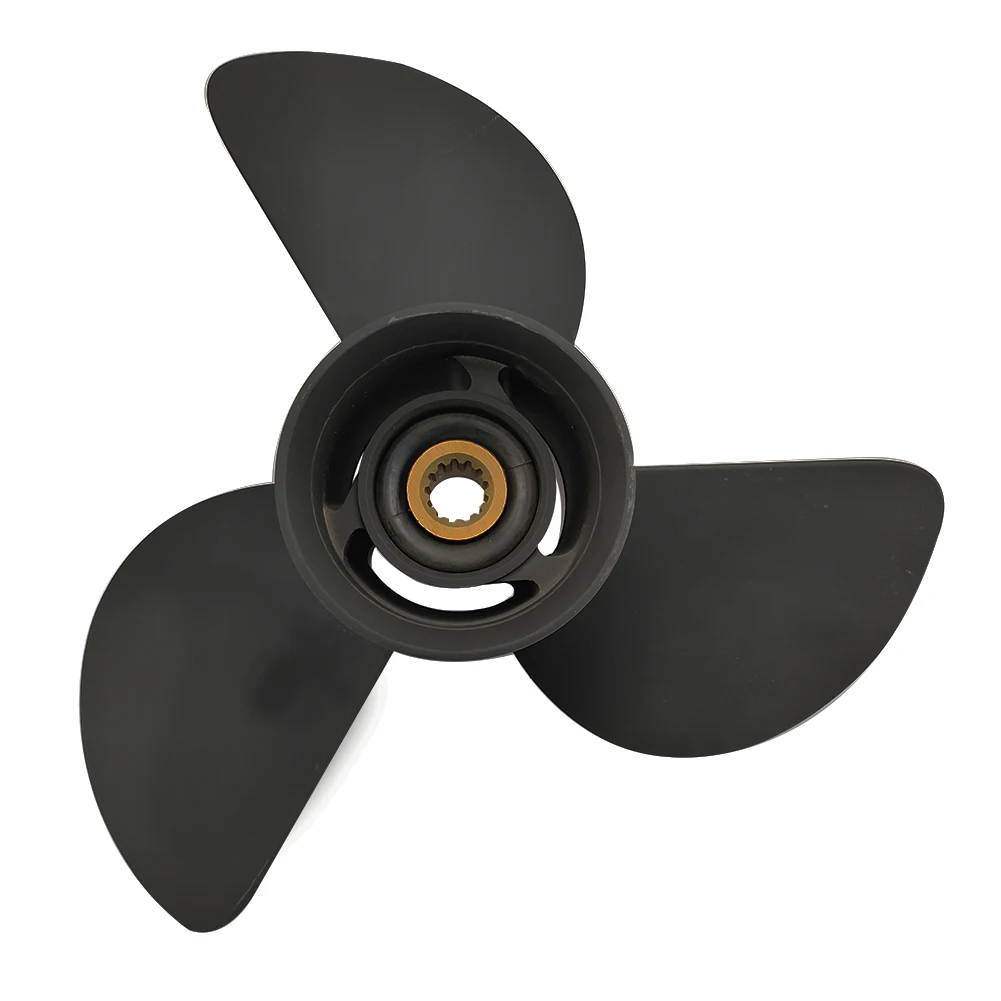 Boat Propeller 13 3/4x19 for Suzuki DT60/DT75/DT85/DT90 3 Blades Aluminum 15 Tooth RH OEM NO: 58100-87L30-019 13.75x19