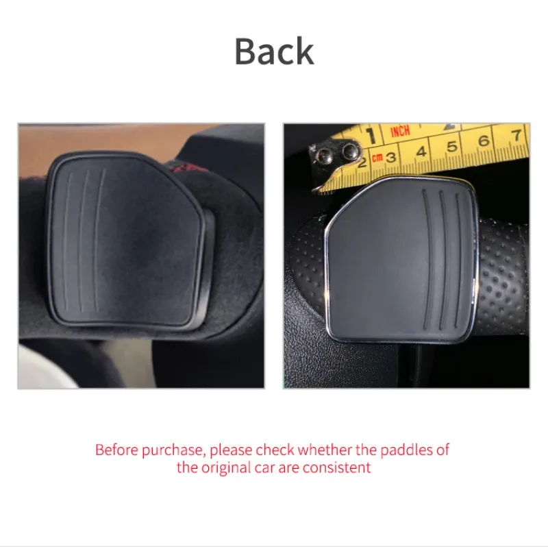 T-carbon Real Carbon Fiber Steering Wheel Paddle Shift Extension Shifters For Audi A5 A6 A8 S8 S5 S6 Q5 RS6 Q7