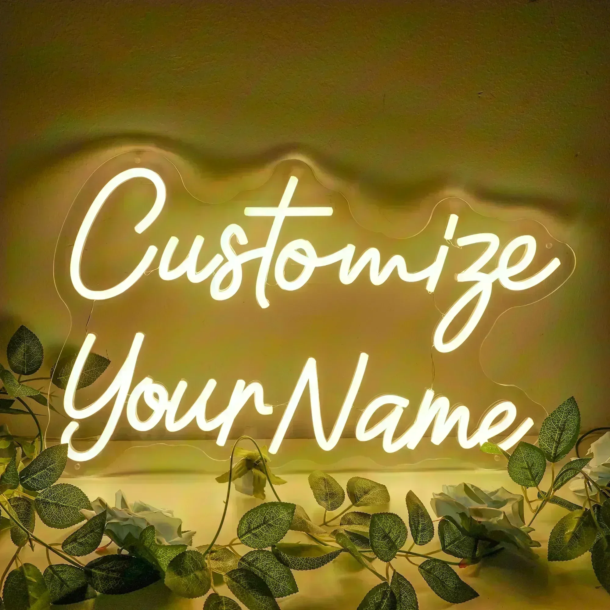 Custom Neon Sign Personalised LED Neon Lighting Custom Led Light Name Decor Wedding Sign Bedroom Home Bar Wall Neon Decorations 2