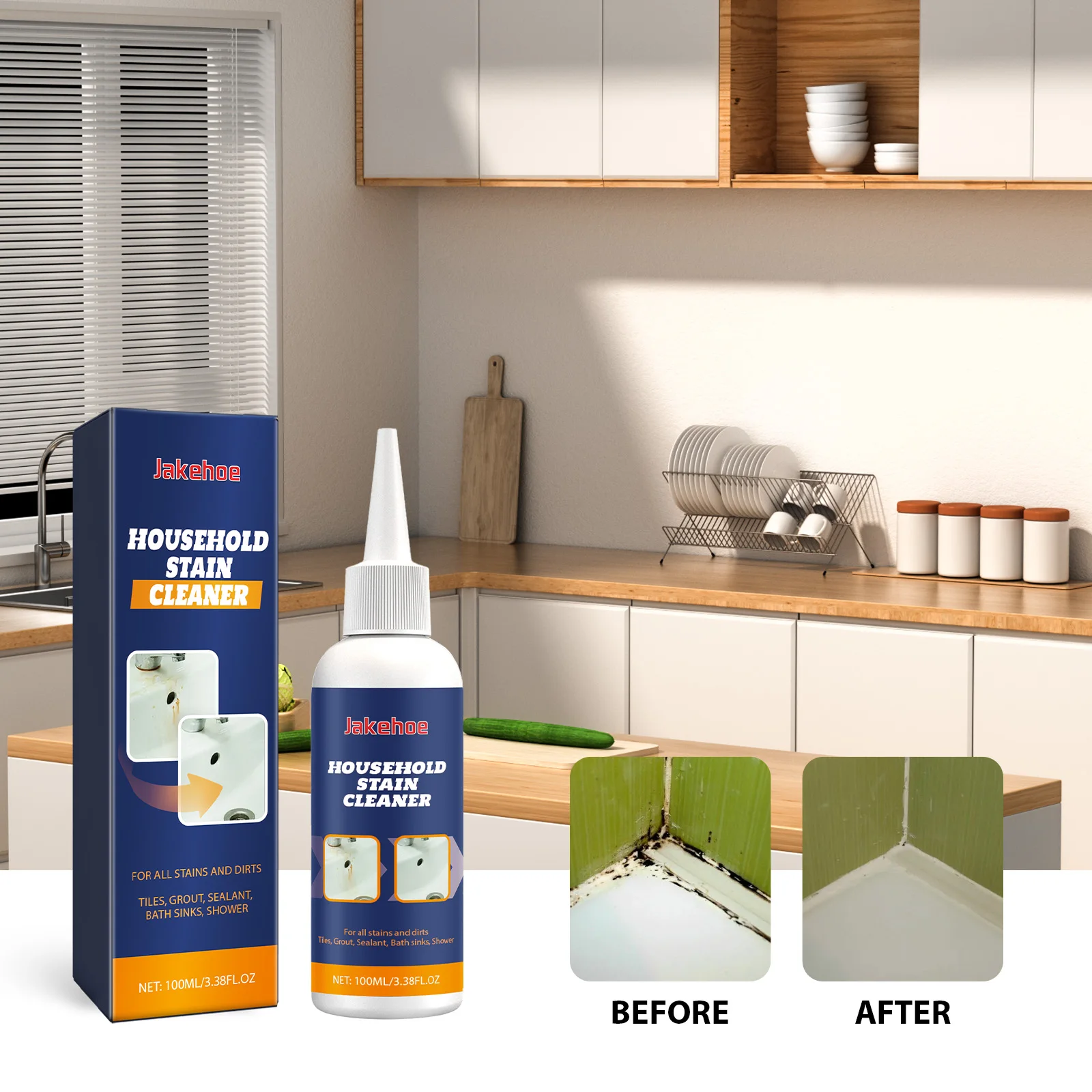 Eco Friendly Black Mold Removal Gel Cleaner