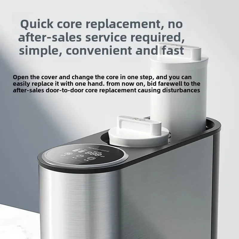 Water purifier Household direct drinking tap water pure filter RO reverse osmosis double outlet water purifier