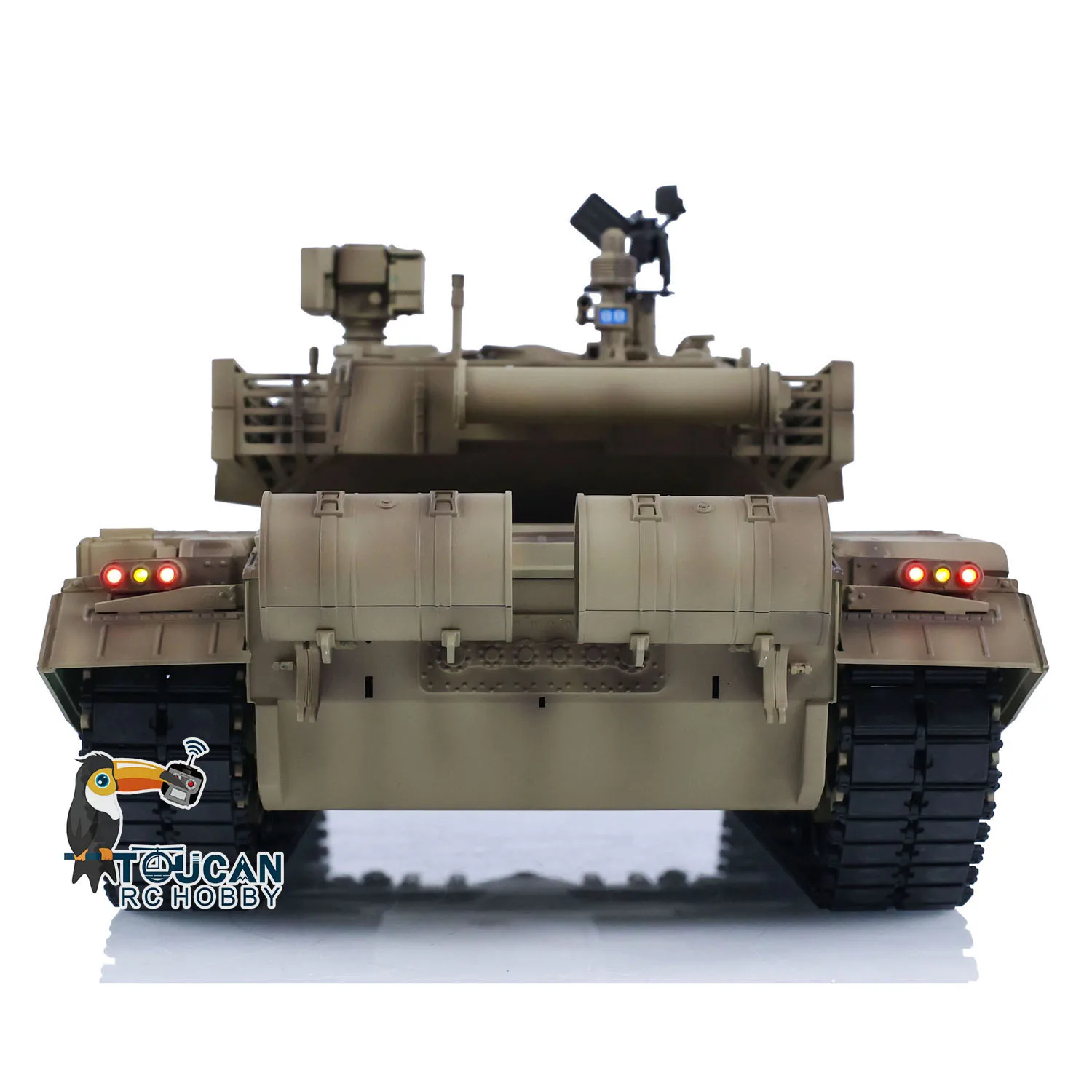Henglong 1/16 7.0 Chinese 99A RTR RC Tank Upgraded Ver 3899A W/ 360°Turret Metal Tracks With linkages Bearings Idler Wheels 5