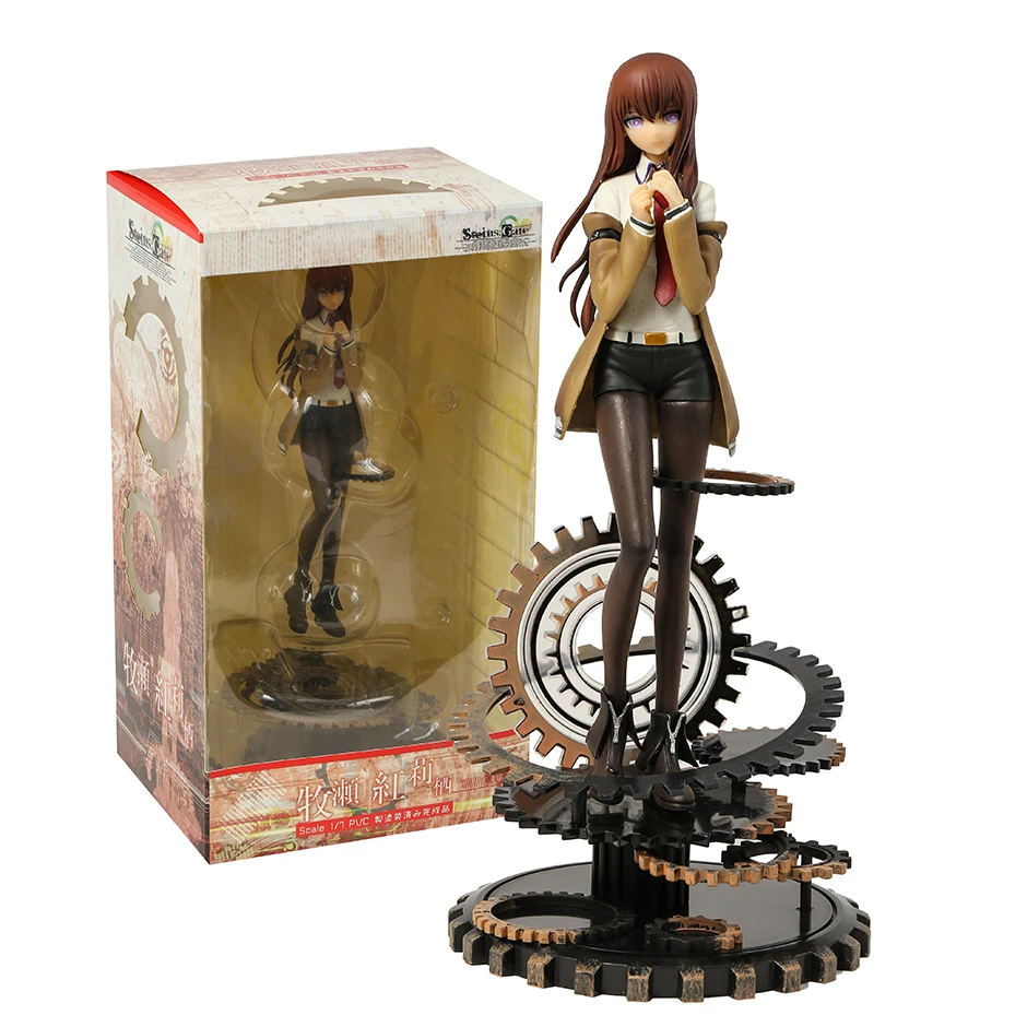 Figura coleccionable de Steins Gate Makise Kurisu, juguete de ...