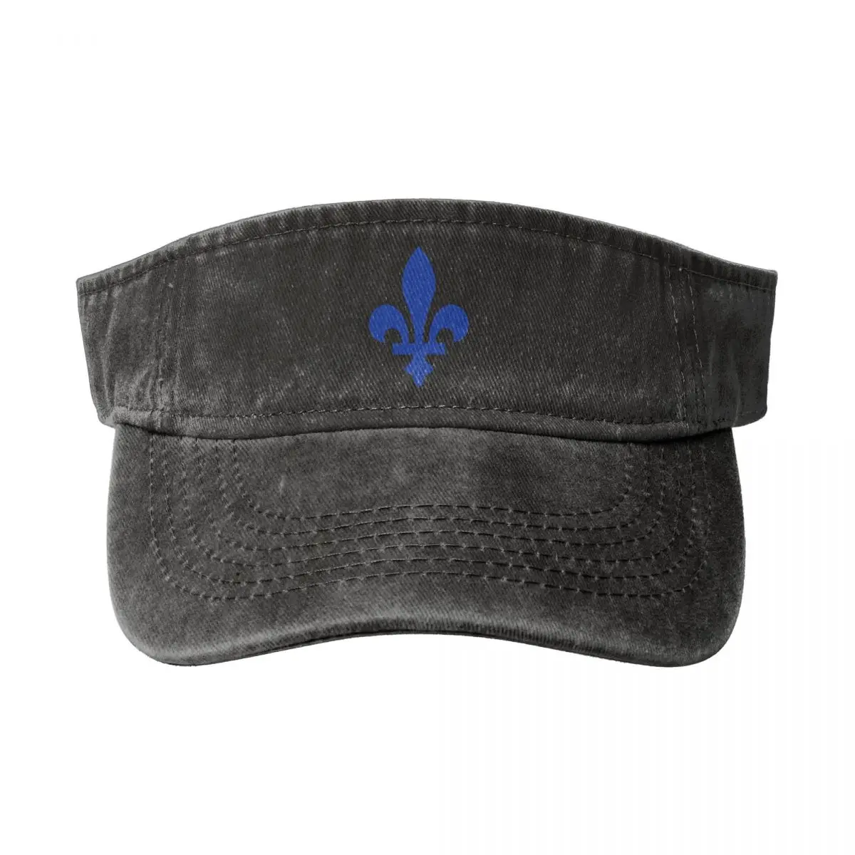 Quebec France Royal Empty Top Baseball Sun Cap Summer Adjustable Baseball Cap