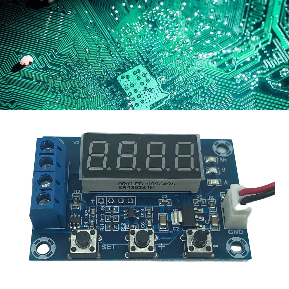 XH-M354 배터리 용량 측정 모듈, 리튬 배터리 실제 용량용 LED 디지털 측정 모듈