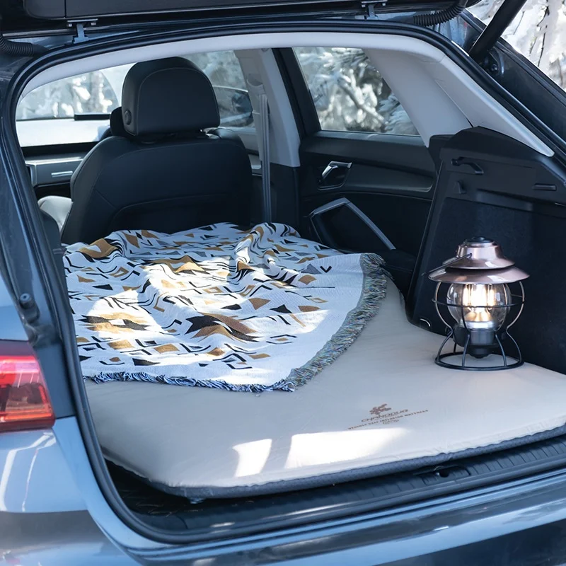 For Model Y Self-Inflating Trunk Travel Mattress Outdoor Car AirCushion Bed Automatic Inflatable Self-Driving Sleeping Pad