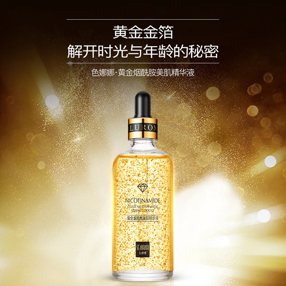 100ml Senana 24k Gold Nicotinamide Face Essence Serum for Skin Care 2