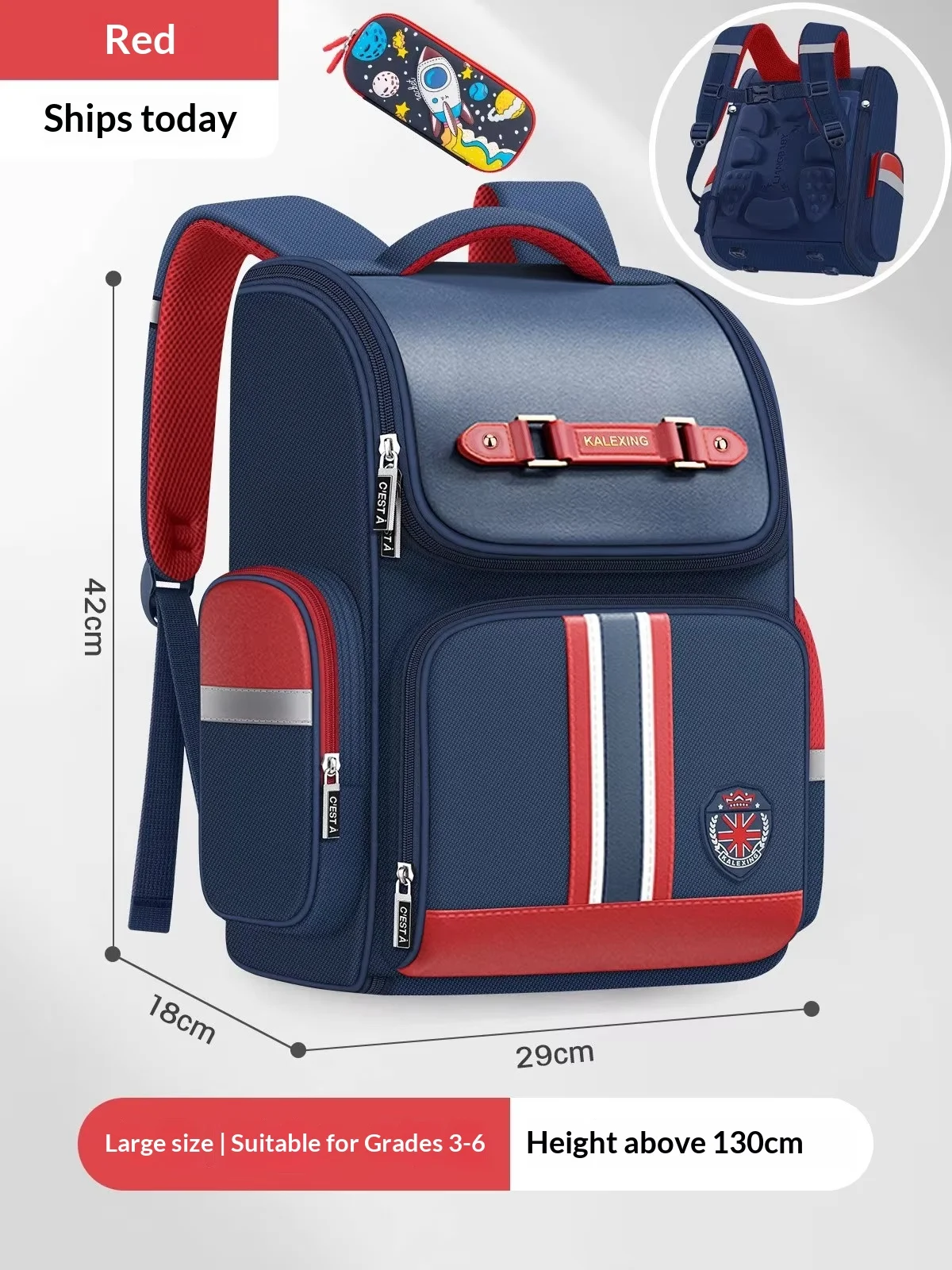 Zaini scolastici per bambini e bambine, zaini ortopedici, zaini per la scuola primaria, zainetti per bambini, mochila. - immagine 6