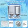 Washing Machine, Twin Tub Washing Machine Laundry Compact Washer spinner Combo with 14lbs capacity, 9Lbs Washer and 5Lbs Spinner 5